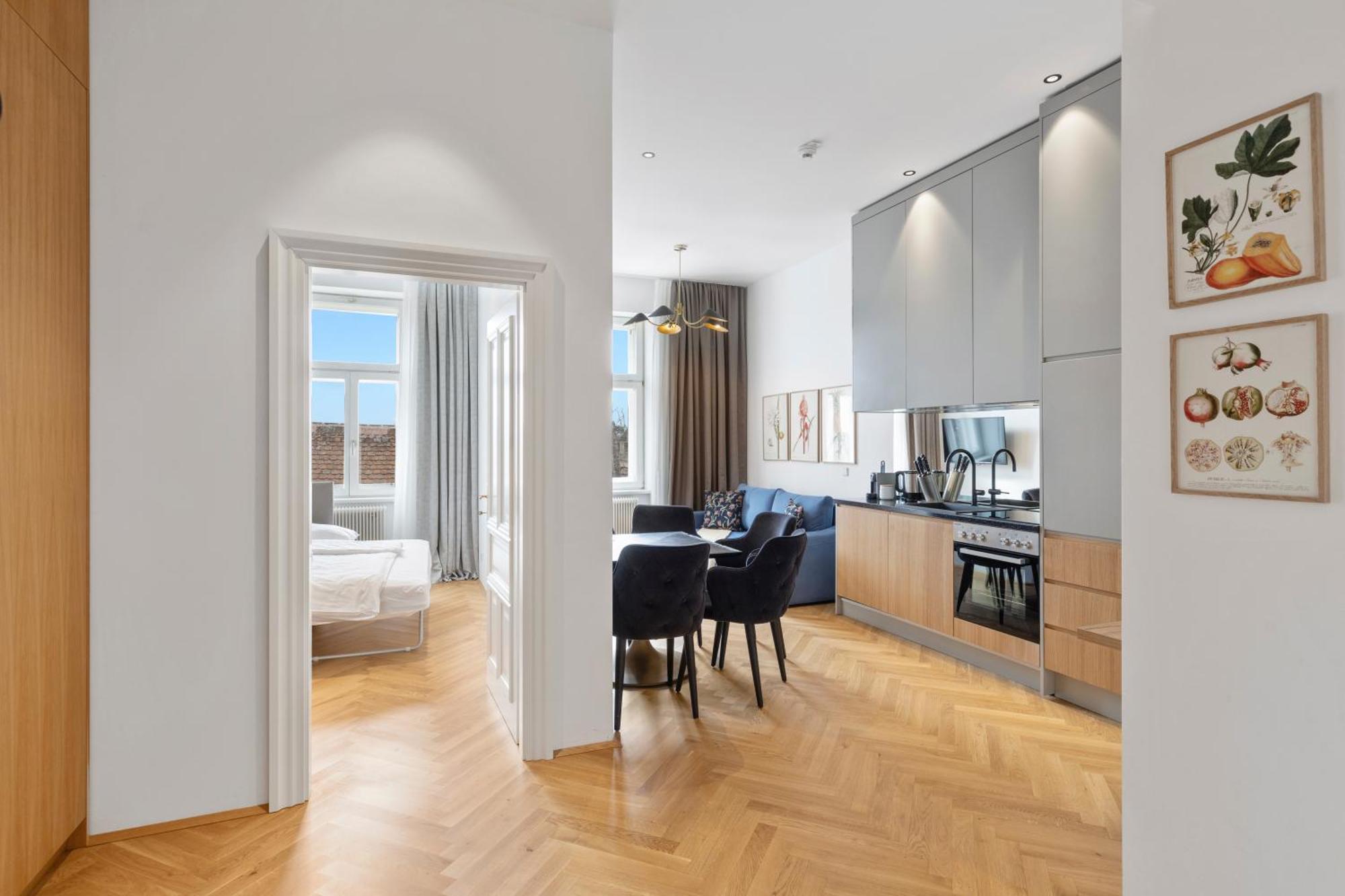Sgrafit Apartments - Self Check-In Рец Екстериор снимка